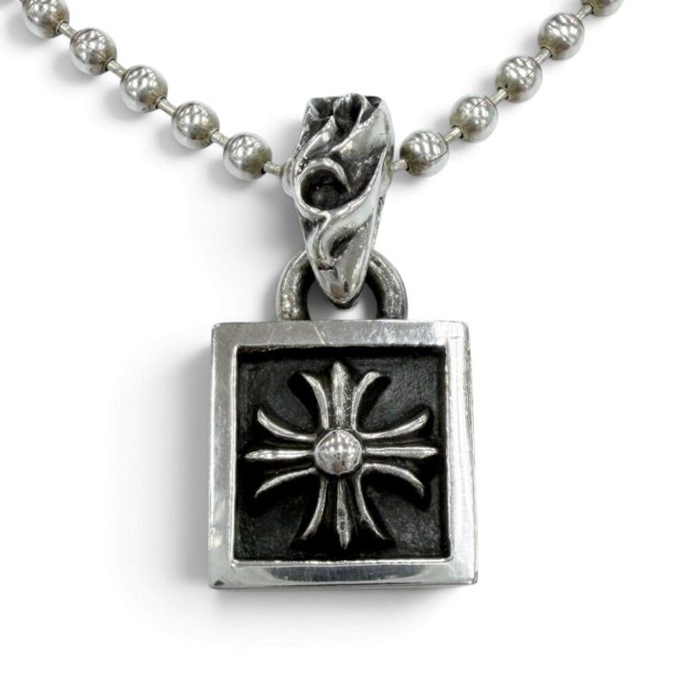 Chrome Hearts 925 Cross Necklace